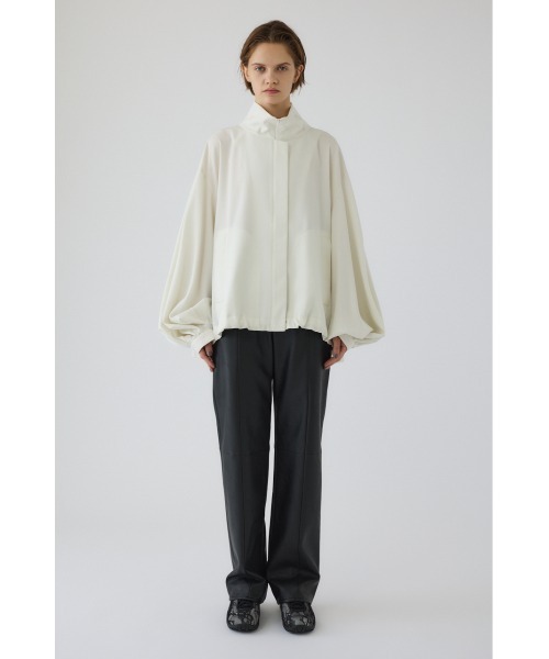 RIM.ARK ブルゾン アウター Stand collar tuck sleeve BZ スタンド