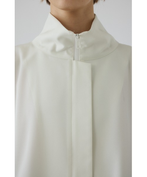 RIM.ARK ブルゾン アウター Stand collar tuck sleeve BZ スタンド