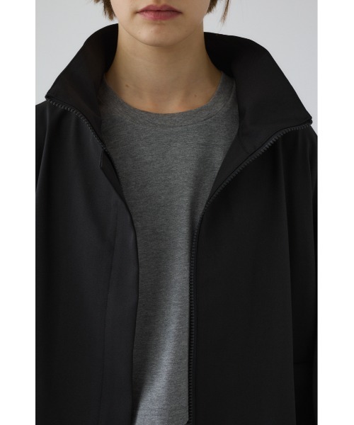 RIM.ARK ブルゾン アウター Stand collar tuck sleeve BZ スタンド