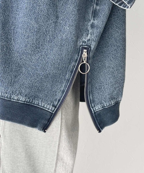 「Java」 半袖ブラウス X-LARGE ブルー系その他 レディース_画像5