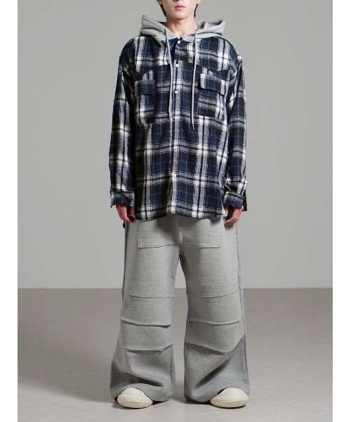 chikashitsu+ シャツ Chikashitsu+（チカシツプラス） シャツ メンズ レディース : ZOZOTOWN