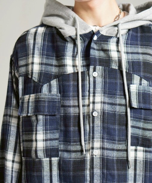 chikashitsu+ シャツ Chikashitsu+（チカシツプラス） シャツ メンズ レディース : ZOZOTOWN