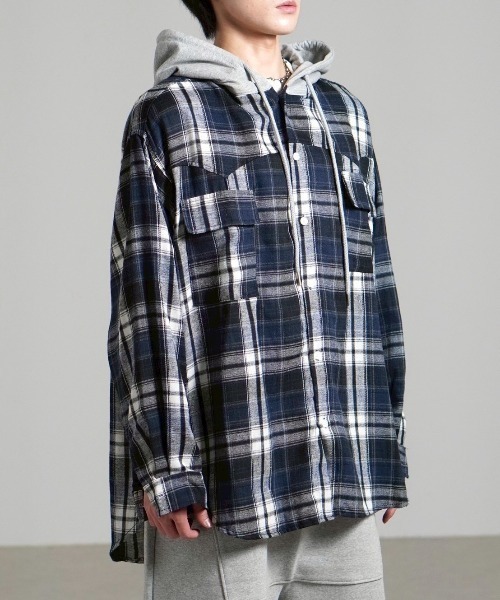 Chikashitsu+（チカシツプラス） シャツ メンズ レディース : ZOZOTOWN