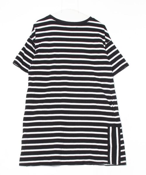 「SUPER HAKKA」 半袖ワンピース - ブラック レディース_画像2