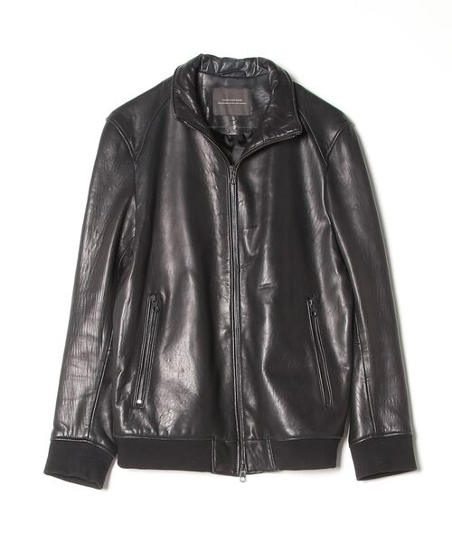 NANO universe（ナノ・ユニバース） レザージャケット L ブラック