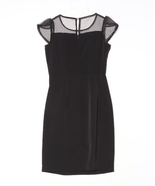 「GIRL」 ビジュー半袖ワンピース S ブラック レディース_画像2