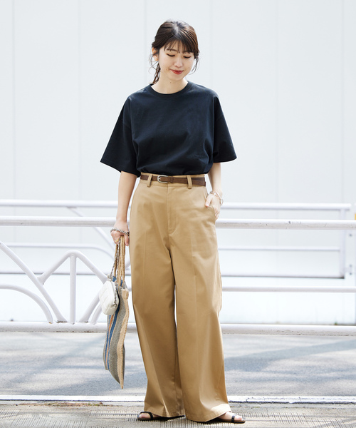 「JOURNAL STANDARD」 半袖Tシャツ FREE ブラック レディース_画像5