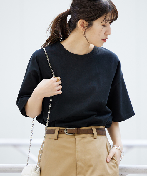 「JOURNAL STANDARD」 半袖Tシャツ FREE ブラック レディース_画像8