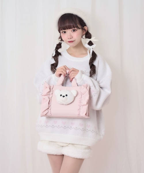 Honey Cinnamon（ハニーシナモン） トートバッグ シナモンパッチフリル