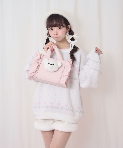 Honey Cinnamon（ハニーシナモン） トートバッグ シナモンパッチフリル