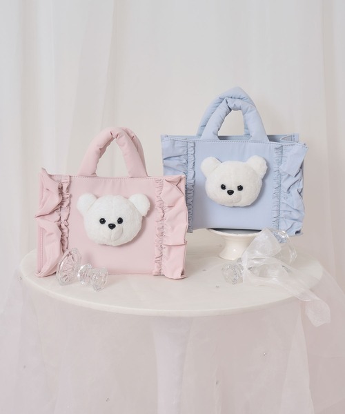 Honey Cinnamon（ハニーシナモン） トートバッグ シナモンパッチフリル