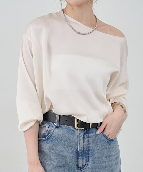 SHENERY（シーナリー） 長袖ブラウス FREE オフホワイト レディース