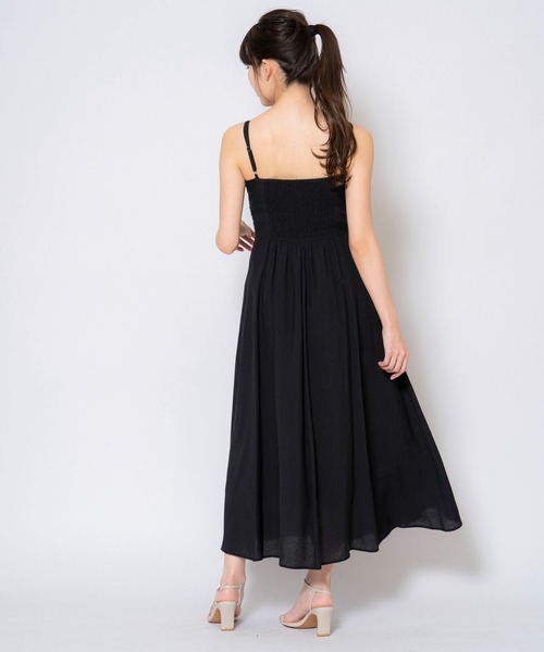 「NOELA」 キャミソールワンピース M ブラック レディース_画像4