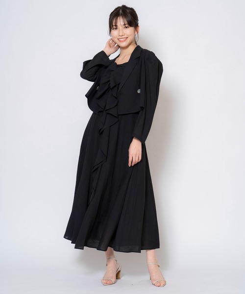 「NOELA」 キャミソールワンピース M ブラック レディース_画像7