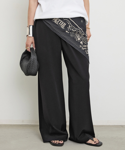 Deuxieme Classe Useful パンツ ブラウン 38 Deuxieme Classe（ドゥーズィエムクラス） イージーパンツ 38 ブラウン