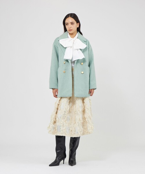 EPOCA（エポカ） ピーコート pコート 「EPOCA STORIA」シャギーコート