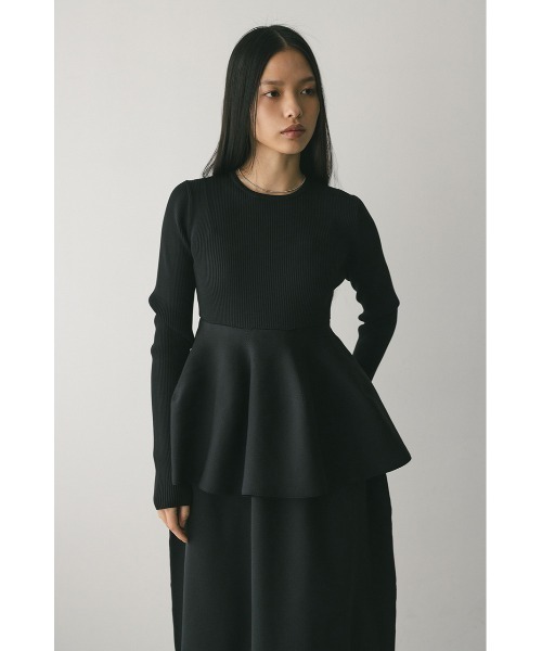 STYLEMIXER（スタイルミキサー） ワンピース ドッキングフォルムニット