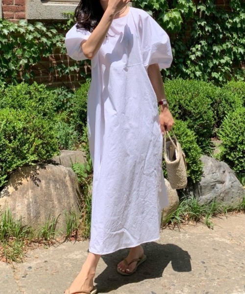 ABITOKYO（アビトーキョー） 半袖ワンピース M ベージュ レディース