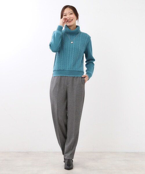 Reflect（リフレクト） パンツ 「すっきりシルエット」テーパード