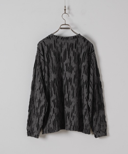 「Casper John」 長袖Tシャツ SMALL グレー メンズ_画像3