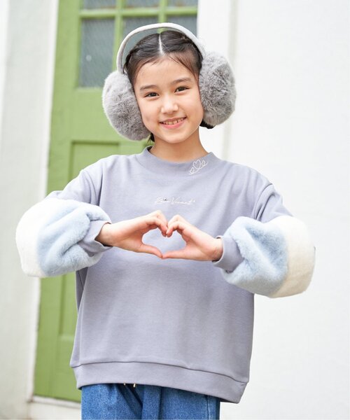 ikka（イッカ） 耳当て イヤーマフ KIDSファーイヤマフ キッズ 子供