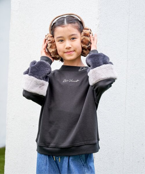 ikka（イッカ） 耳当て イヤーマフ KIDSファーイヤマフ キッズ 子供