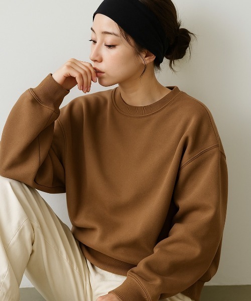 I be. トレーナー スウェット インボアオーバーサイズスウェツト