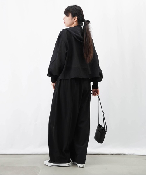 「LUCA/LADY LUCK LUCA」 ブルゾン FREE ブラック レディース_画像5