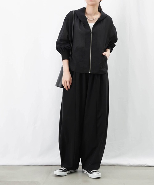 「LUCA/LADY LUCK LUCA」 ブルゾン FREE ブラック レディース_画像7