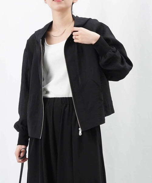 「LUCA/LADY LUCK LUCA」 ブルゾン FREE ブラック レディース_画像8