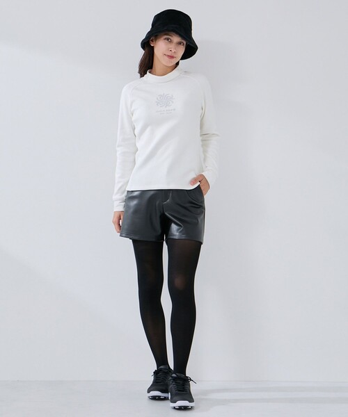 JUN&ROPE'（ジュンアンドロペ） tシャツ ボンバーヒート長袖モックプル