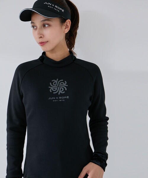 JUN&ROPE'（ジュンアンドロペ） tシャツ ボンバーヒート長袖モックプル