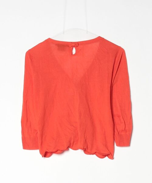 「Torrazzo Donna」 ニットカーディガン - オレンジ レディース_画像2