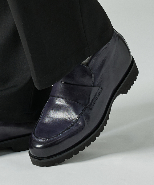 「alfredoBANNISTER」 ローファー 42 ブラウン メンズ_画像2