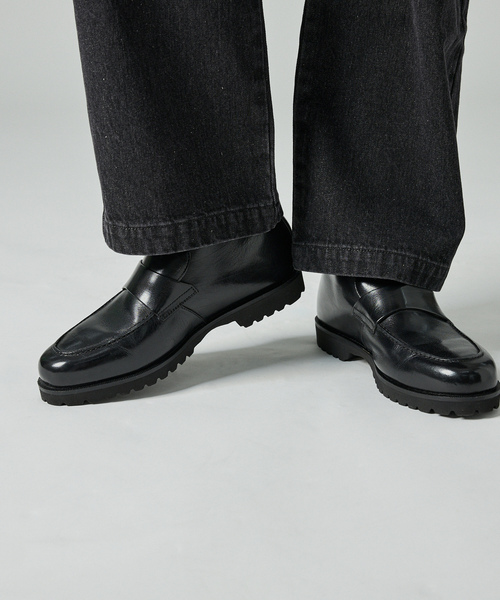 「alfredoBANNISTER」 ローファー 42 ブラウン メンズ_画像3