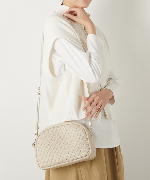 「MELROSE claire」 ショルダーバッグ - ブラック レディース_画像3