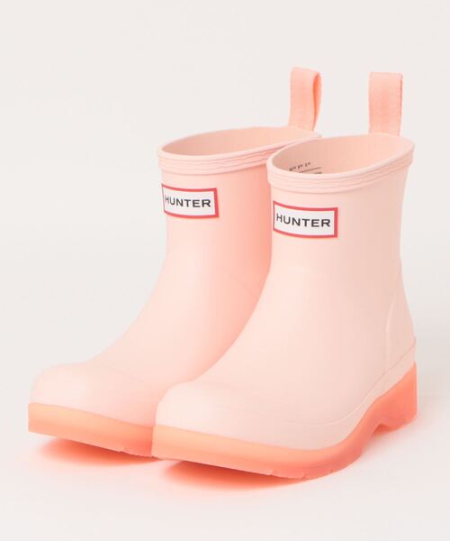 「HUNTER」 ブーツ UK4 ライトグレー レディース_画像4