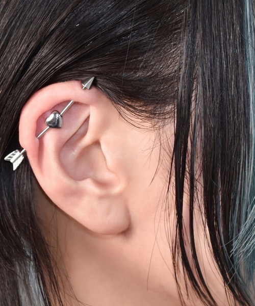 ピアス　No.4945 アレルギー対応 ピアス EVER METAL 日本製 金属アレルギー対応