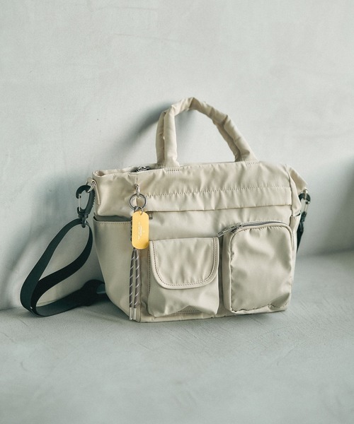 LEPSIM（レプシィム） トートバッグ 「500mlペットボトルも入る」撥水