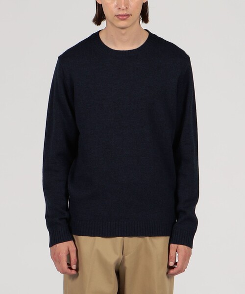 TOMORROWLAND（トゥモローランド） 長袖ニット S キャメル メンズ