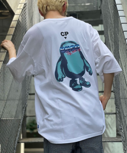 「CIAOPANIC」 半袖Tシャツ LARGE グレー レディース_画像3