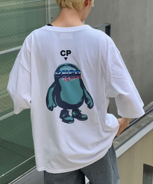 「CIAOPANIC」 半袖Tシャツ LARGE グレー レディース_画像5