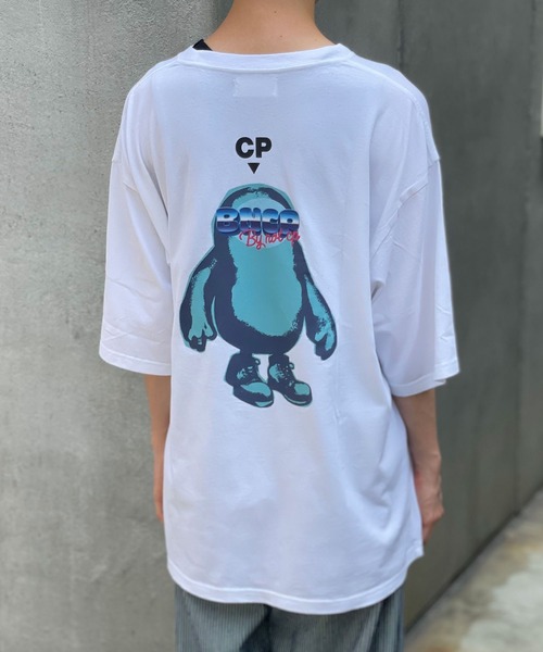 「CIAOPANIC」 半袖Tシャツ LARGE グレー レディース_画像8