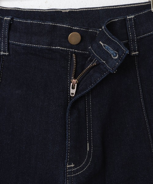 「evernavy」 デニムパンツ L インディゴブルー レディース_画像5