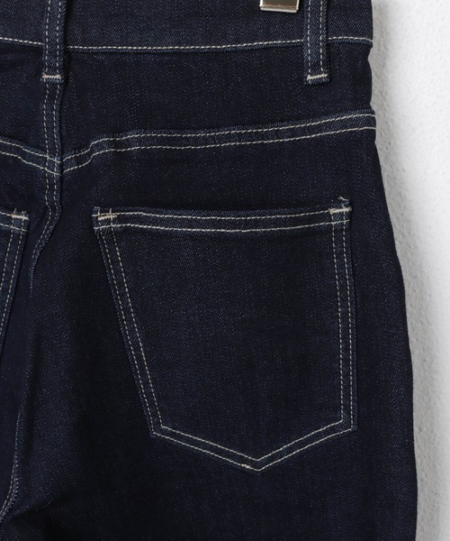 「evernavy」 デニムパンツ L インディゴブルー レディース_画像8