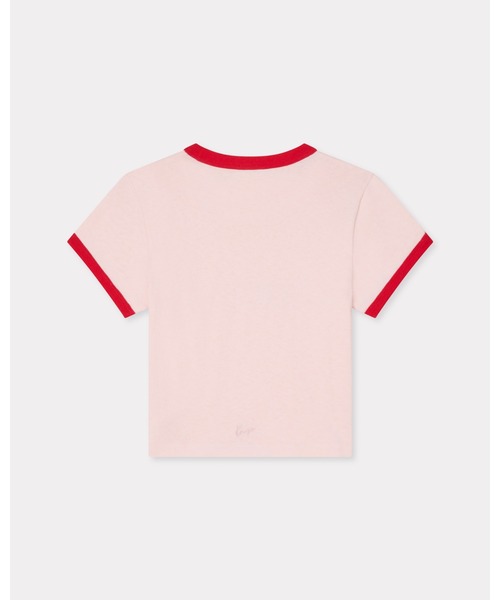 KENZO ケンゾー 半袖カットソー サイズ:S アイハート/コットン    レッド メンズ / 243001001918 KENZO（ケンゾー） tシャツ 半袖 'KENZO Words' クロップド Tシャツ