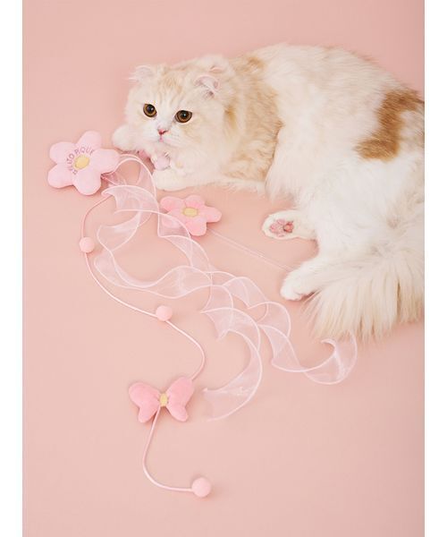 gelato pique（ジェラートピケ） 「CAT＆DOG」フラワーモチーフ