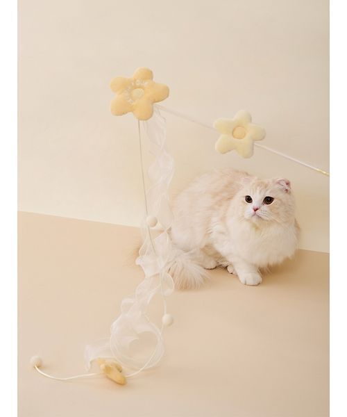 gelato pique（ジェラートピケ） 「CAT＆DOG」フラワーモチーフ