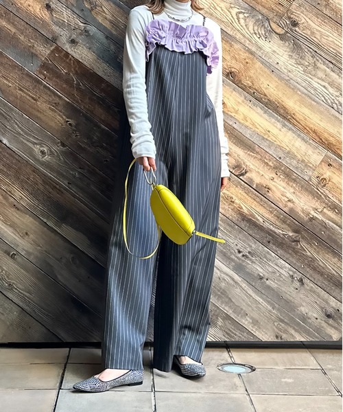 「mi via loca」 パンツ FREE ネイビー レディース_画像6