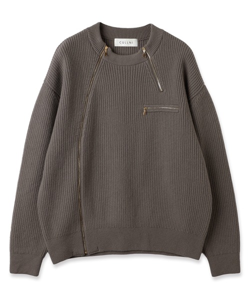 CULLNI（クルニ） 長袖ニット 2 ブルー メンズ : ZOZOTOWN Yahoo!店